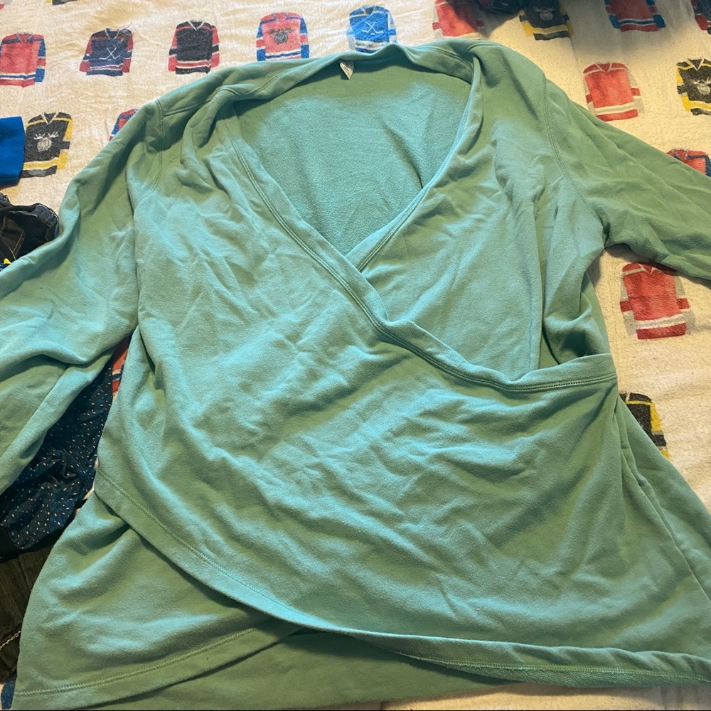 Old navy wrap shirt